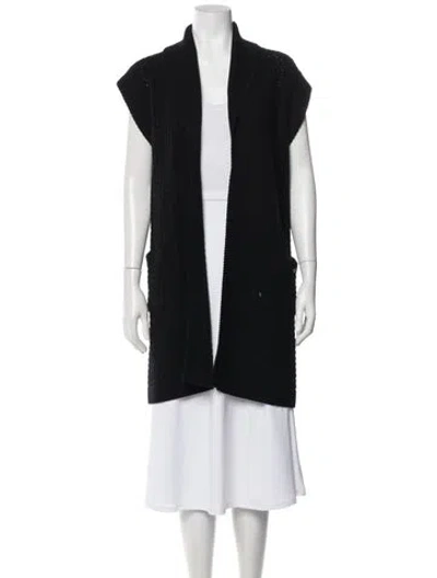 Pre-owned Chanel Vintage 2007 Sweater In Black