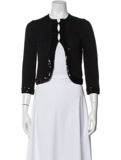 Pre-owned Chanel Vintage 2007 Sweater In Black