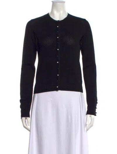 Pre-owned Chanel Vintage 2007 Sweater In Black
