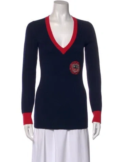 Pre-owned Chanel Vintage 2007 Sweater In Blue