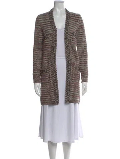 Pre-owned Chanel Vintage 2007 Sweater In Gray