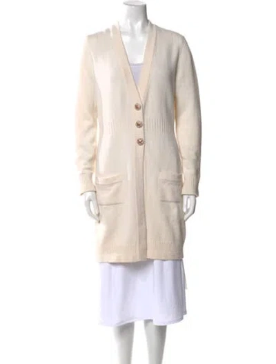 Pre-owned Chanel Vintage 2007 Sweater In Neutral