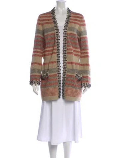 Pre-owned Chanel Vintage 2007 Sweater In Neutral