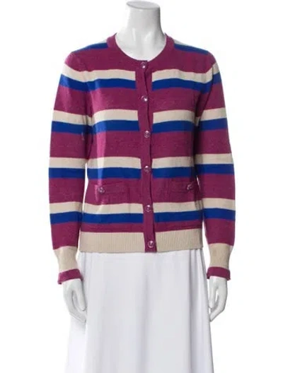 Pre-owned Chanel Vintage 2007 Sweater In Purple