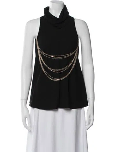 Pre-owned Chanel Vintage 2007 Top In Black