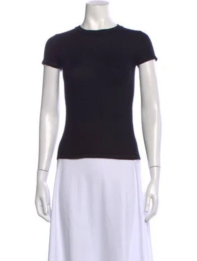 Pre-owned Chanel Vintage 2007 T-shirt In Blue