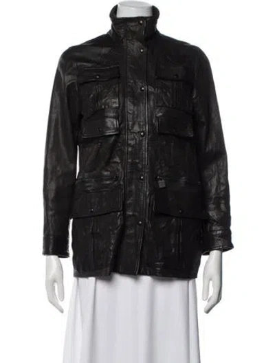 Pre-owned Chanel Vintage 2007 Utility Jacket In Black