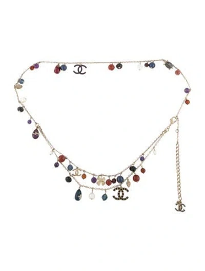 Pre-owned Chanel Vintage 2007 Waist Belt In Multi