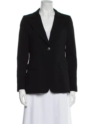Pre-owned Chanel Vintage 2008 Blazer In Black