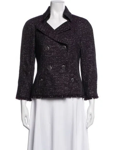 Pre-owned Chanel Vintage 2008 Blazer In Multi