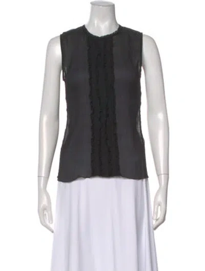Pre-owned Chanel Vintage 2008 Blouse In Black