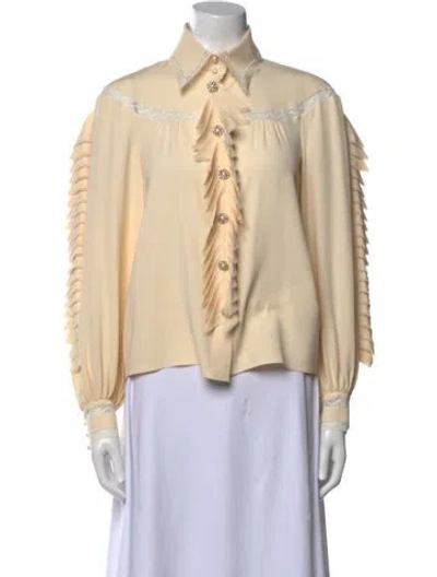 Pre-owned Chanel Vintage 2008 Blouse In Neutral