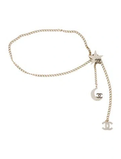 Pre-owned Chanel Vintage 2008 Chain-link Belt In Gold