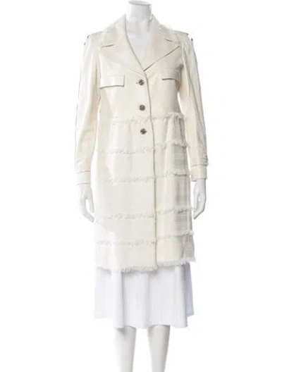 Pre-owned Chanel Vintage 2008 Coat In Neutral