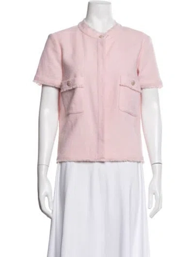 Pre-owned Chanel Vintage 2008 Coat In Pink