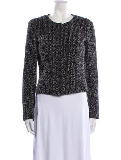 Pre-owned Chanel Vintage 2008 Evening Jacket In Black