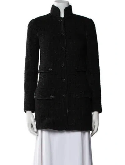 Pre-owned Chanel Vintage 2008 Evening Jacket In Black
