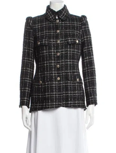 Pre-owned Chanel Vintage 2008 Evening Jacket In Black