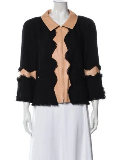 Pre-owned Chanel Vintage 2008 Evening Jacket In Black