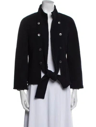 Pre-owned Chanel Vintage 2008 Evening Jacket In Blue