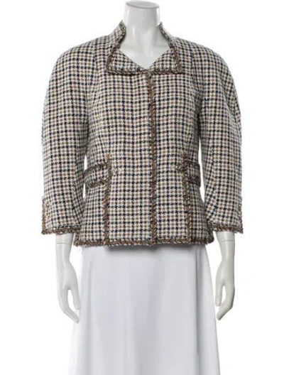 Pre-owned Chanel Vintage 2008 Evening Jacket In Neutral