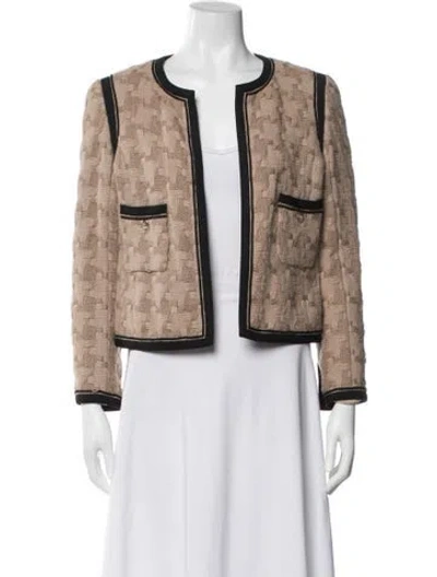 Pre-owned Chanel Vintage 2008 Evening Jacket In Neutral