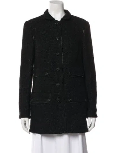 Pre-owned Chanel Vintage 2008 Jacket In Black