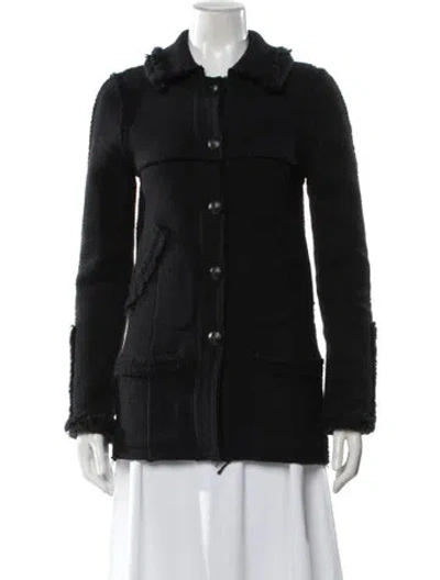 Pre-owned Chanel Vintage 2008 Jacket In Black