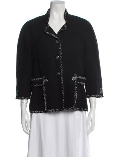 Pre-owned Chanel Vintage 2008 Jacket In Black