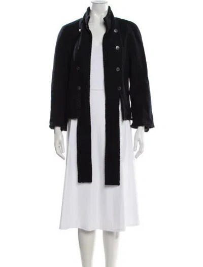 Pre-owned Chanel Vintage 2008 Jacket In Blue