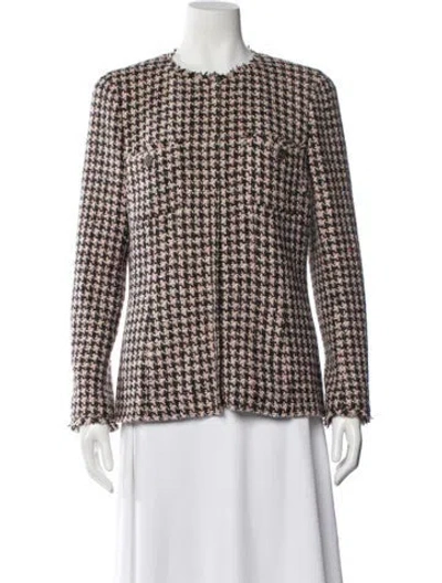 Pre-owned Chanel Vintage 2008 Jacket In Gray