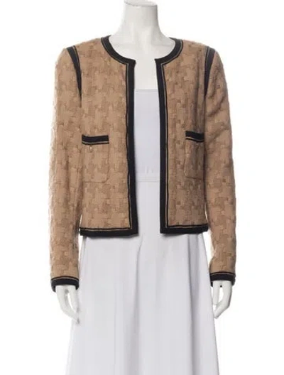 Pre-owned Chanel Vintage 2008 Jacket In Neutrals