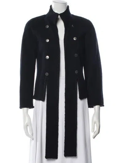Pre-owned Chanel Vintage 2008 Jacket W/ Tags In Blue