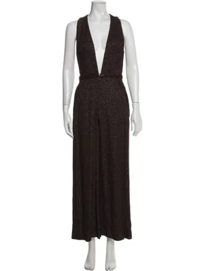 Pre-owned Chanel Vintage 2008 Jumpsuit In Purple