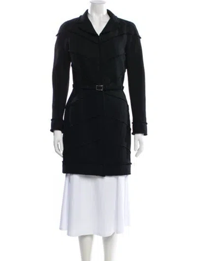 Pre-owned Chanel Vintage 2008 Peacoat In Black