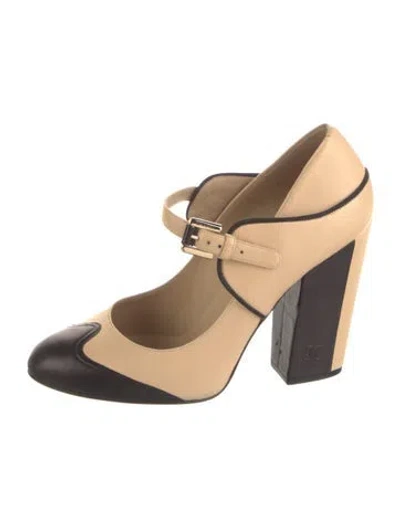 Pre-owned Chanel Vintage 2008 Pumps In Neutral