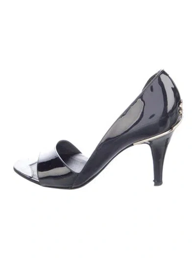 Pre-owned Chanel Vintage 2008 Sandals In Blue