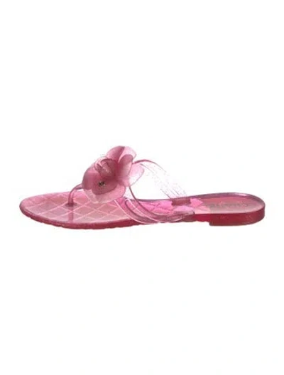 Pre-owned Chanel Vintage 2008 Slides In Pink