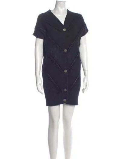 Pre-owned Chanel Vintage 2008 Sweater In Black