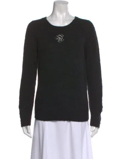 Pre-owned Chanel Vintage 2008 Sweater In Black