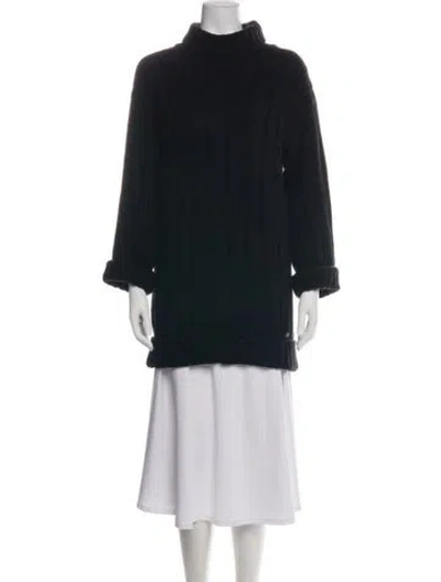Pre-owned Chanel Vintage 2008 Sweater In Black