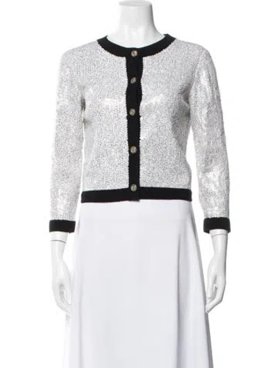 Pre-owned Chanel Vintage 2008 Sweater In Black