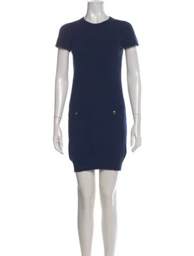 Pre-owned Chanel Vintage 2008 Sweater In Blue