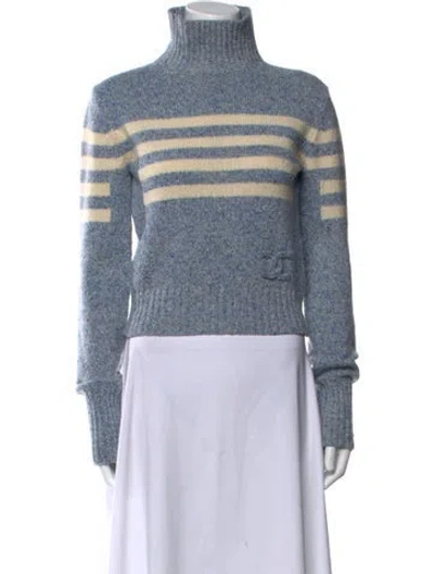 Pre-owned Chanel Vintage 2008 Sweater In Blue