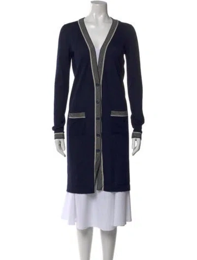 Pre-owned Chanel Vintage 2008 Sweater In Blue