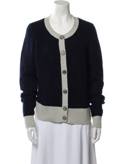 Pre-owned Chanel Vintage 2008 Sweater In Gray