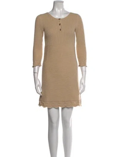 Pre-owned Chanel Vintage 2008 Sweater In Neutral