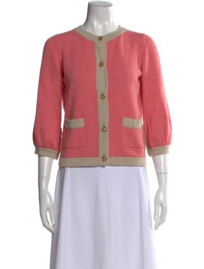 Pre-owned Chanel Vintage 2008 Sweater In Pink