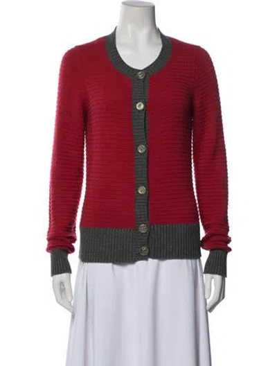 Pre-owned Chanel Vintage 2008 Sweater In Red
