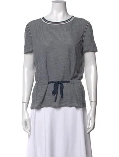Pre-owned Chanel Vintage 2008 T-shirt In Blue